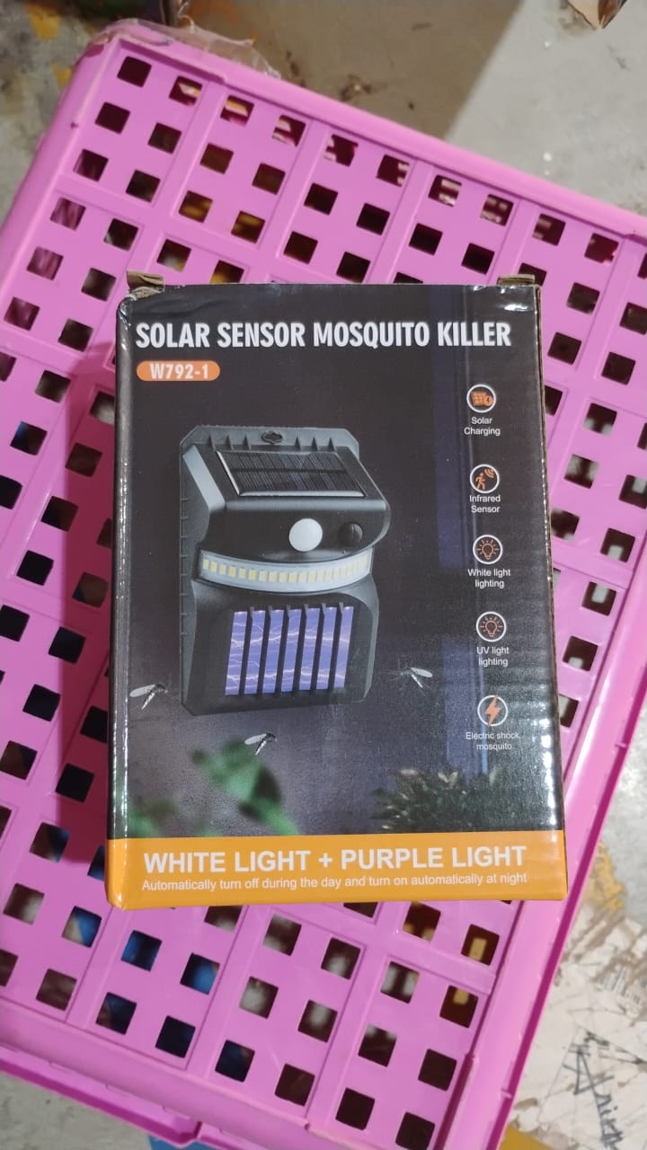 Bug Zapper Outdoor 2 in 1 Solar Mosquito Zapper Lamps (1 Pc) Bug Zapper Outdoor 2 in 1 Solar Mosquito Zapper Lamps (1 Pc)